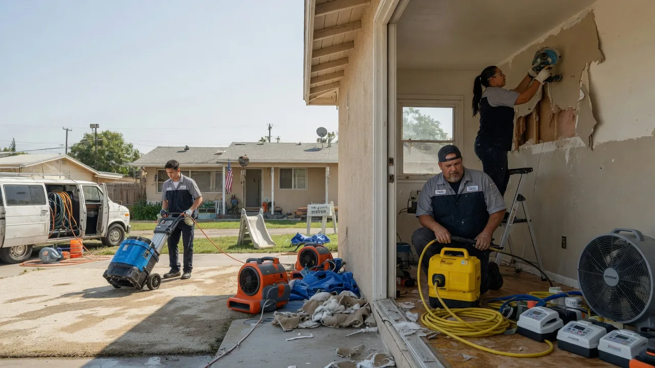 Water Damage Restoration in Blessing, TX near me